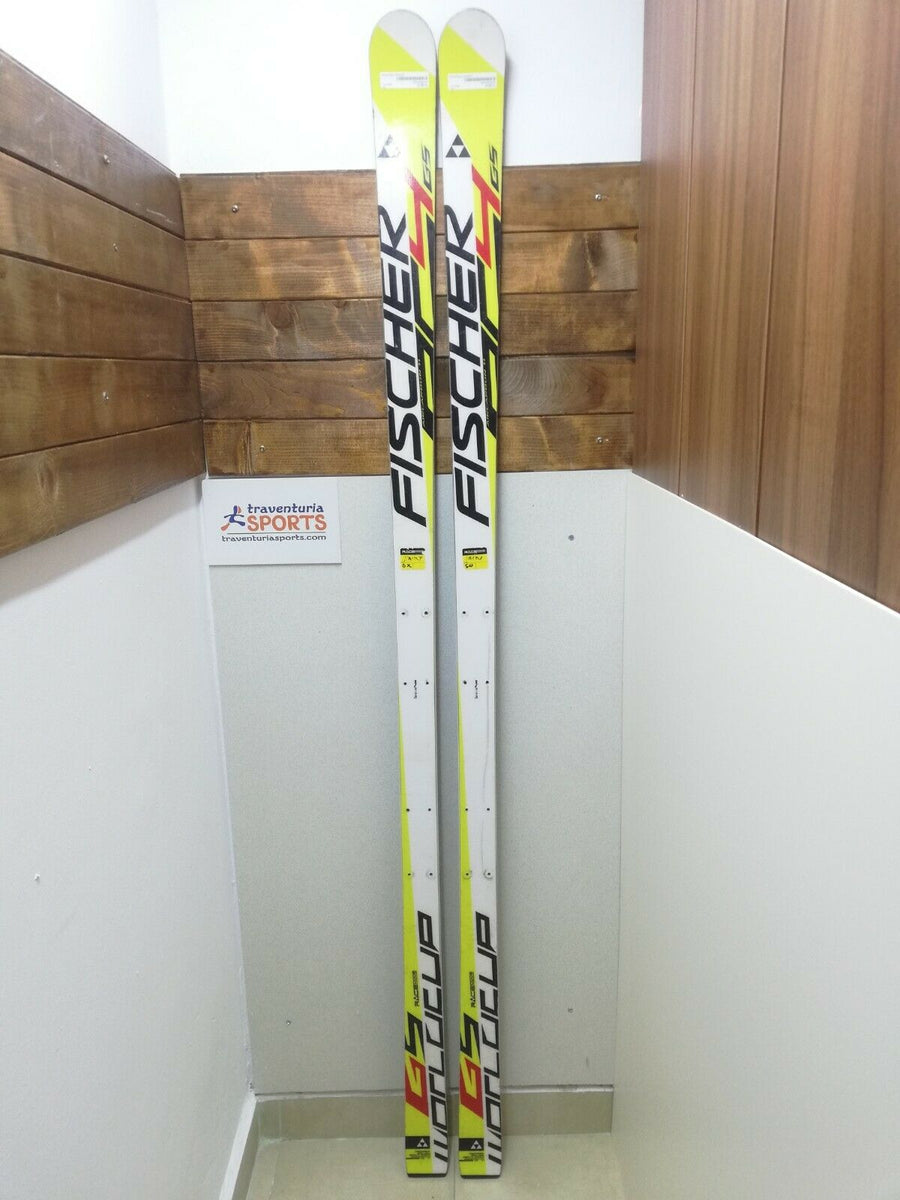 Fischer RC4 WC GS 195 cm Ski CBS Winter Downhill Adventure Speed No Bindings