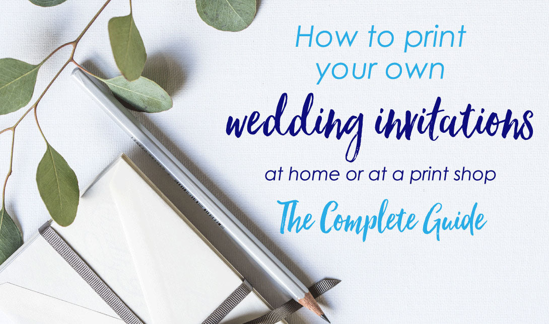 How to Print Wedding Invitations – Wonderment