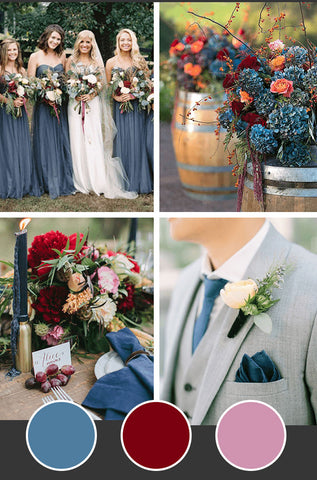 10-Fall-Wedding-Colors_Dusty-Blue-Burgundy-Pale-Pink