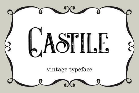 Castile-Vintage-Font-Typeface-Personal-Use-Only
