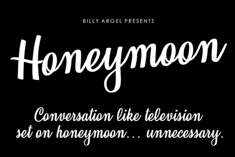 Honeymoon Script Font Demo - Best New Romantic Script Fonts
