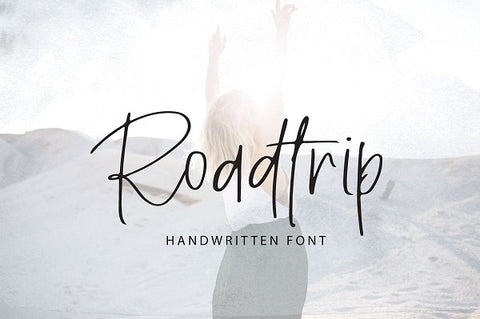 Roadtrip Handwritten Font - Best Handwritten Fonts of 2018