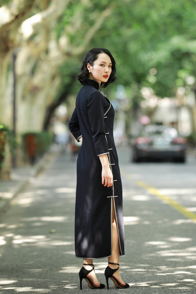 qipao black