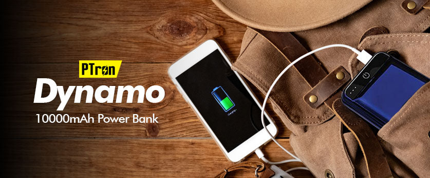 PTron Dynamo 10000mAh Power Bank For Smartphones