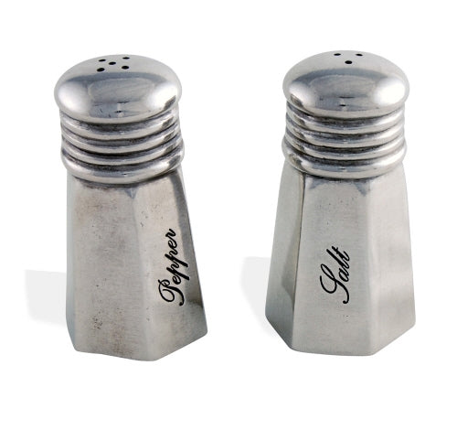 retro salt and pepper shakers