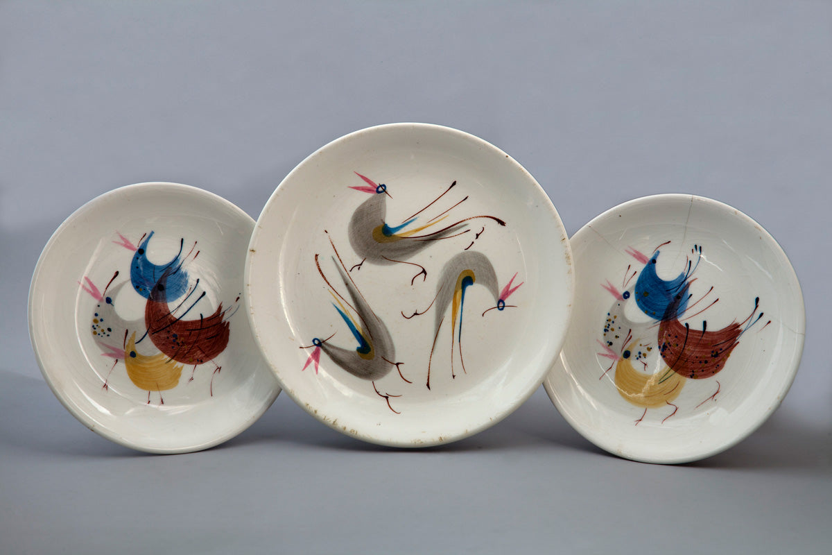 Set de tres platos, 1960. Fotografía de Francisco Kochen. Cortesía de Museo Franz Mayer.