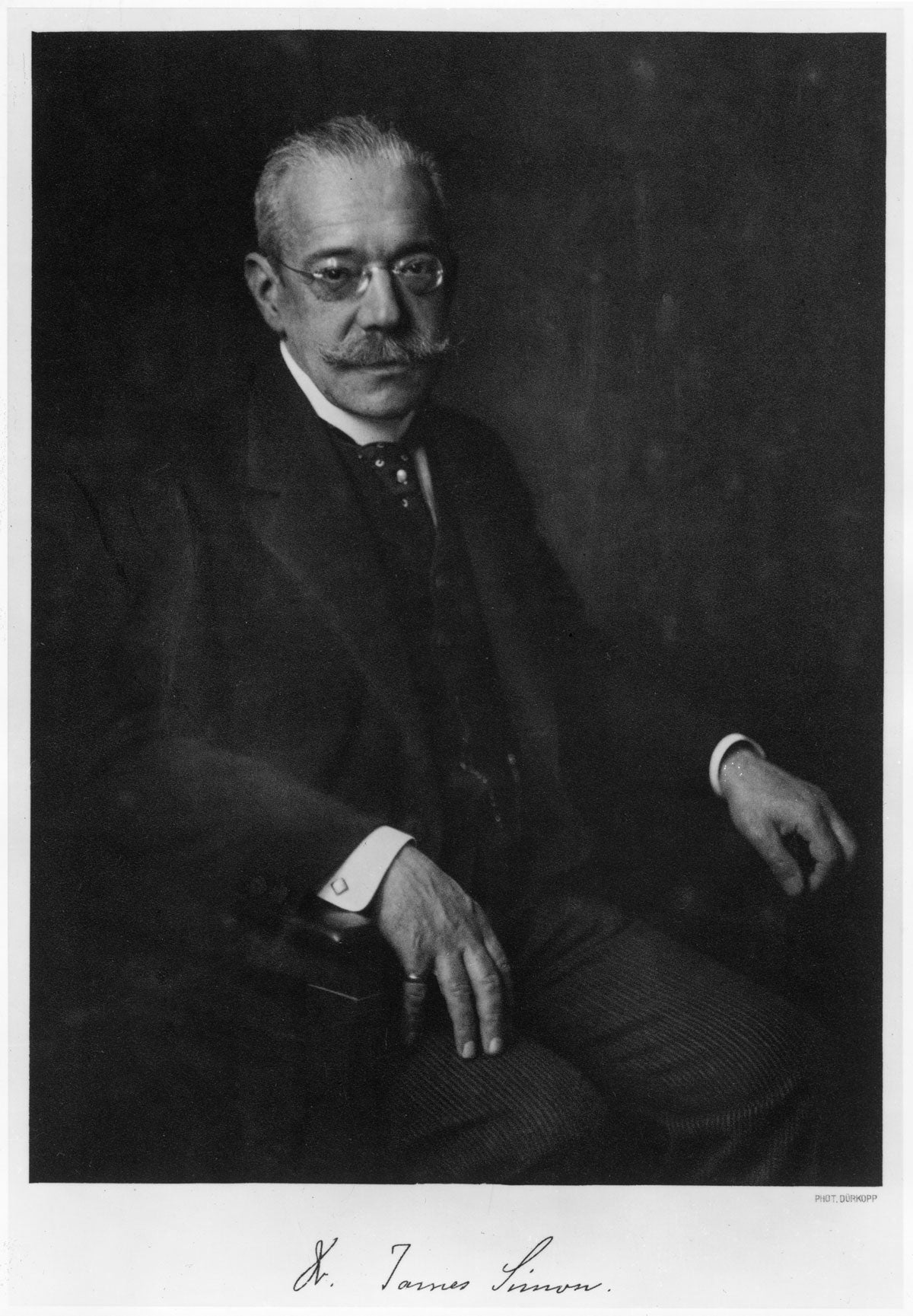 James Simon, c. 1915. Foto: bpk / Rudolf Dührkoop