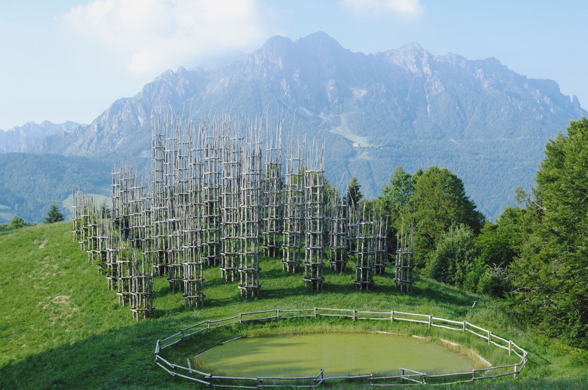 Catedral Vegetal de Giuliano Mauri, en Italia