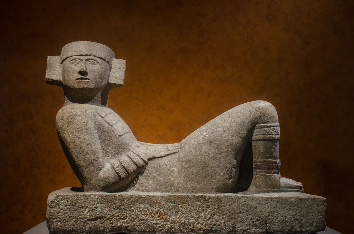 “Chac-mool” is one kind of anthropomorphous sculpture from the Mesoamerican region used with ceremonial purposes. (Photo: Shutterstock)