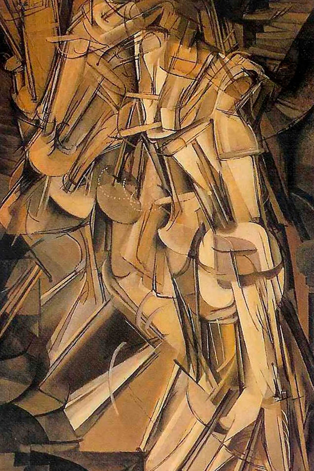  Nude Descending a Staircase No. 2 (1912)