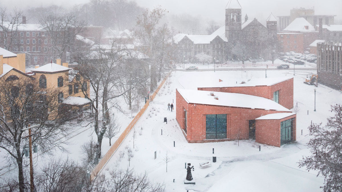 nArchitects creó el Equal Rights Heritage Center, en Nueva York, un  centro diseñado para conmemorar la lucha por la igualdad social, y que se compone de tres bloques de ladrillos. Foto: James Ewing.