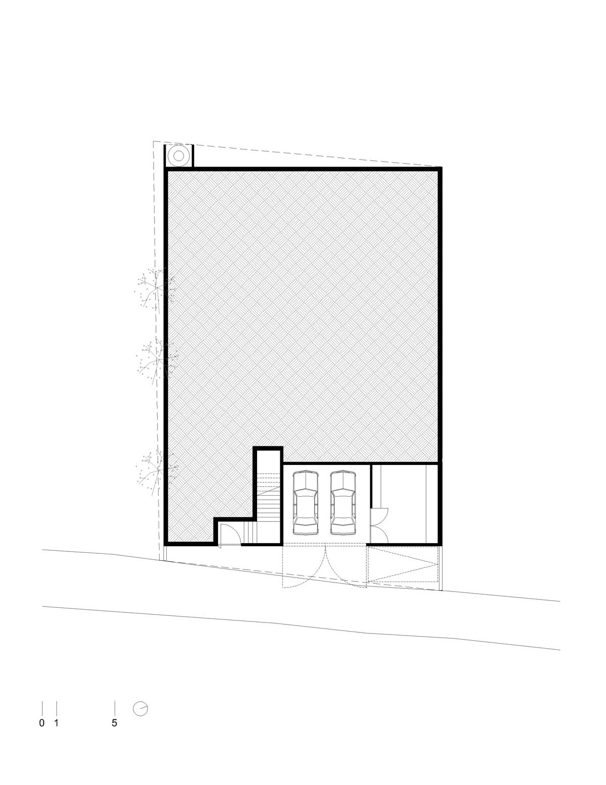 Plano del estacionamiento