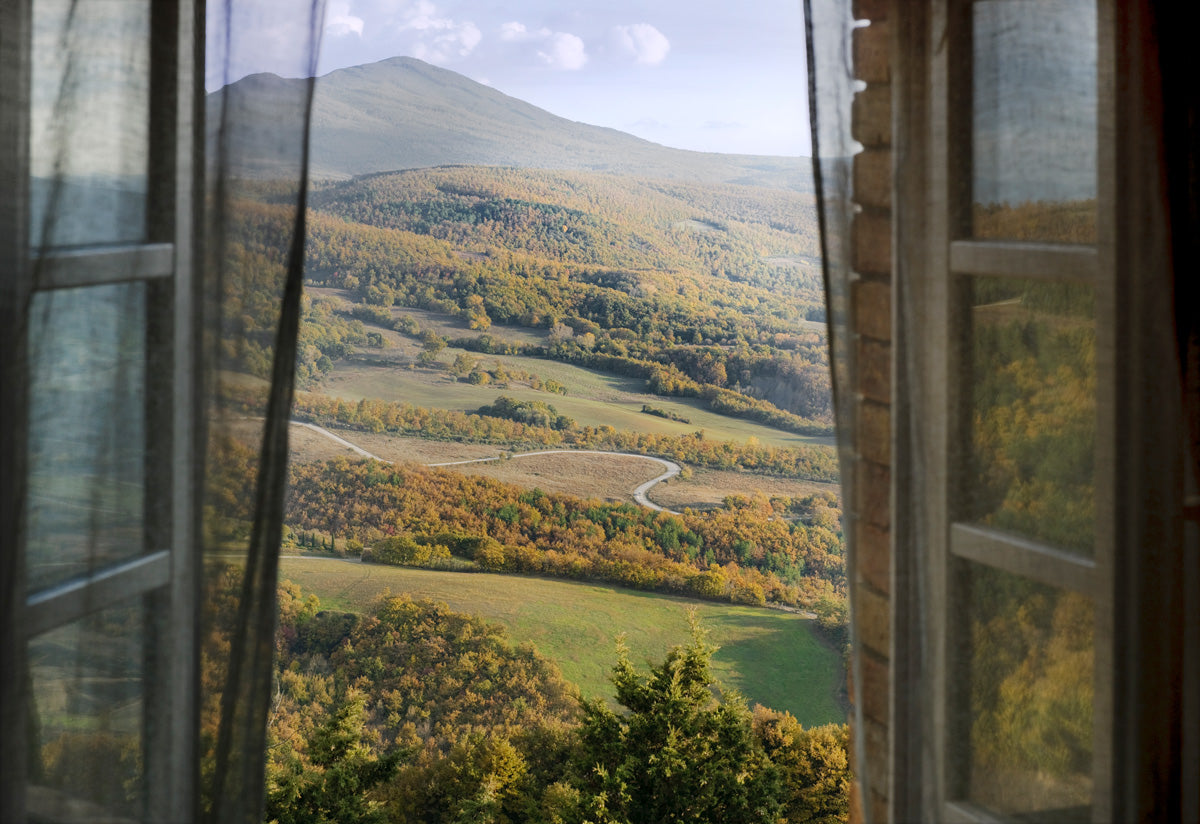 Monteverdi, Castiglioncello Del Trinoro en la Toscana, Italia.