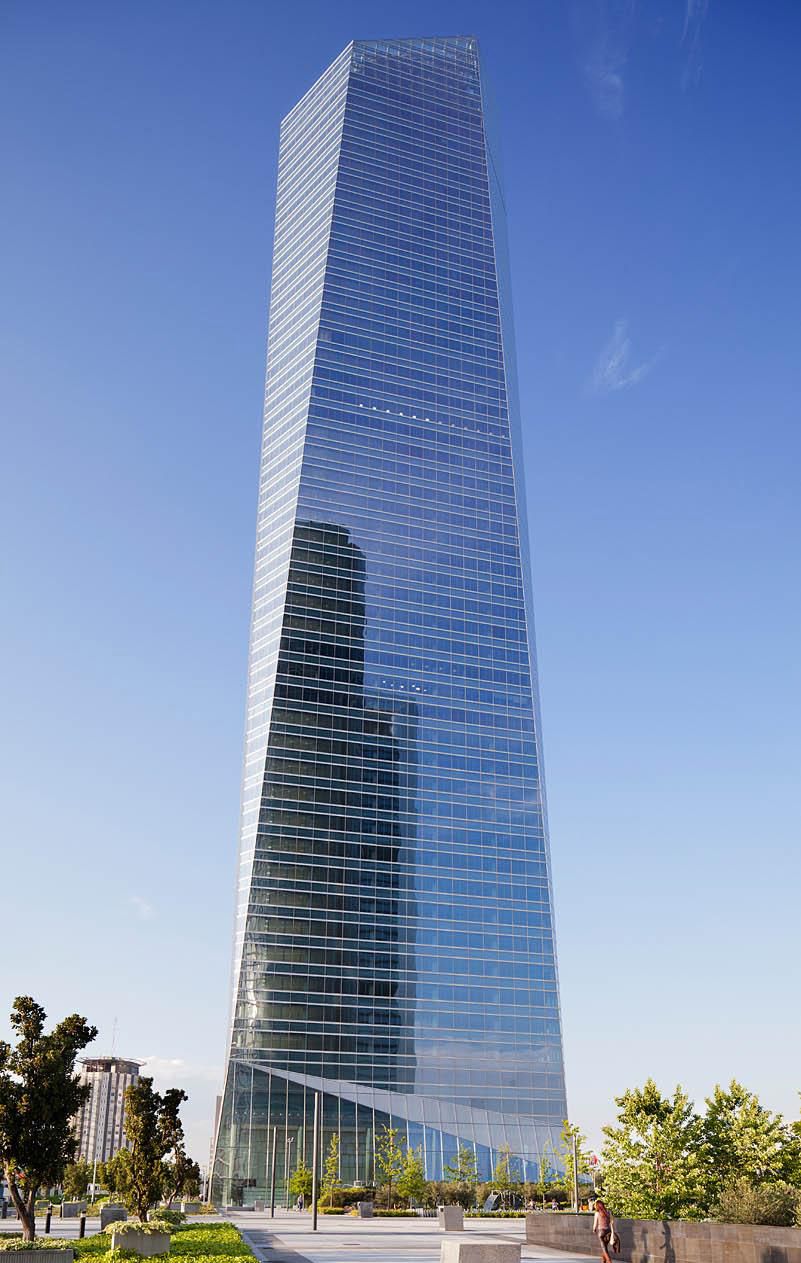 Torre Cristal en Madrid, España