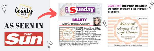My Beauty Bar UK Feature in The Sun & Luxury Lifestyle Magazine