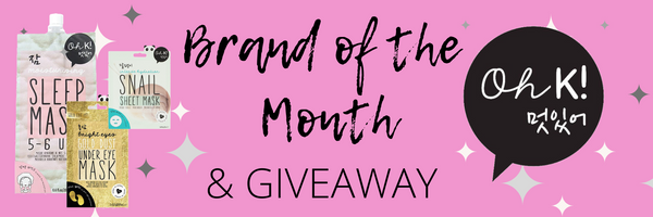 My Beauty Bar UK Brand of the Month Oh K! and Giveaway for Mother's Day