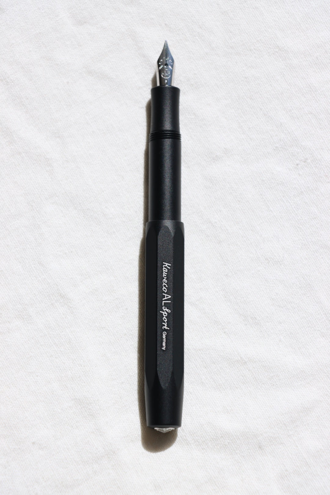 Bermad Waarschijnlijk Wissen Kaweco AL Sport Fountain Pen, Black Aluminum