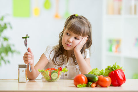 healthy food, girl, salad, kid, wellvites