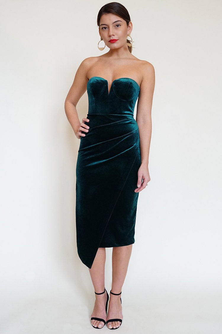 yumi kim velvet allure dress