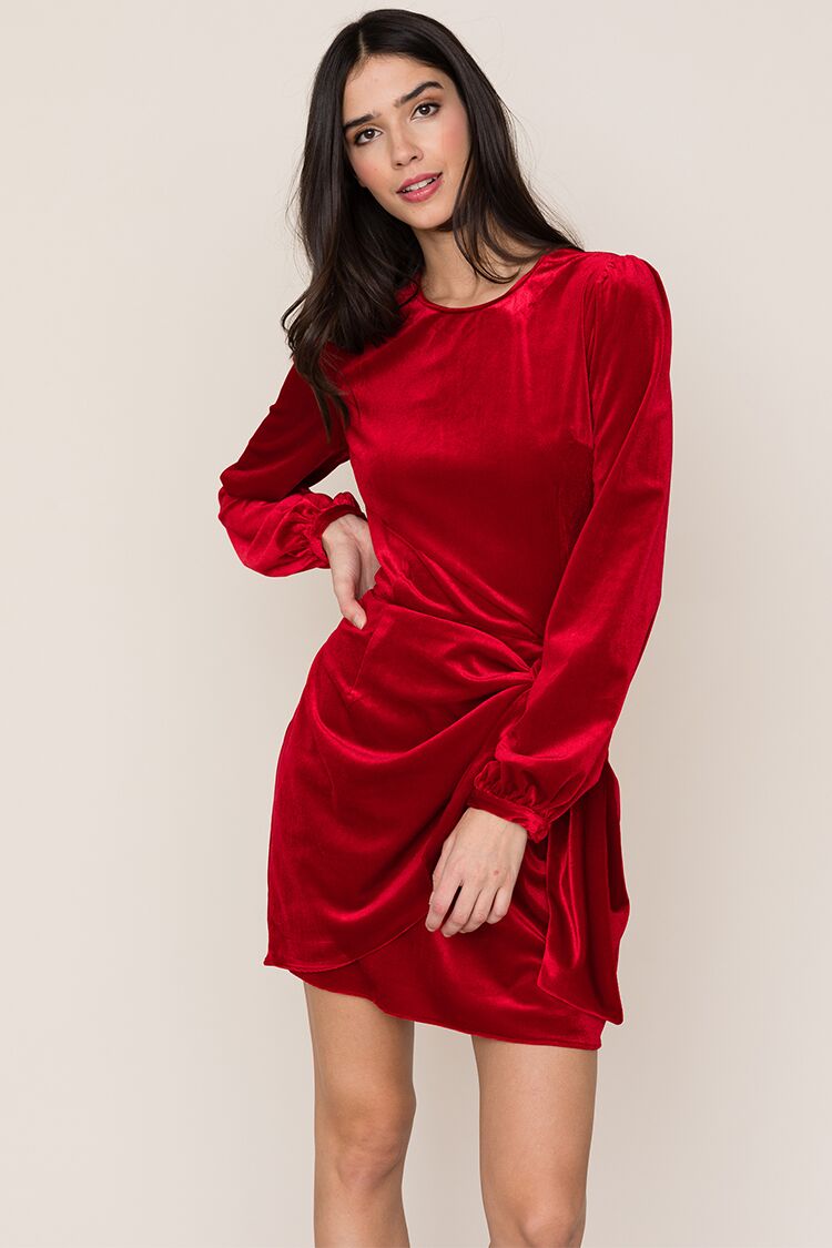 yumi kim royalty velvet dress