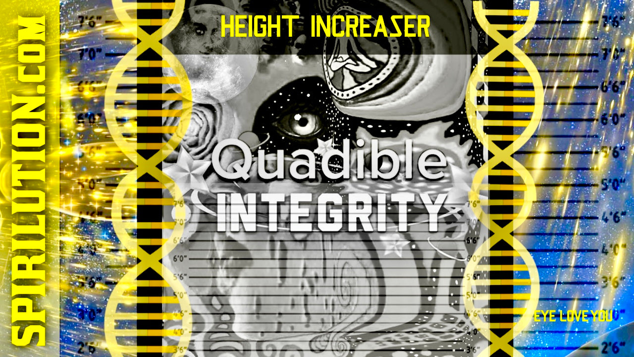 ★ HEIGHT INCREASING FORMULA★ GROW TALLER (SUBLIMINAL BRAINWAVE ENTRAINMENT BINAURAL BEATS) QUADIBLE INTEGRITY