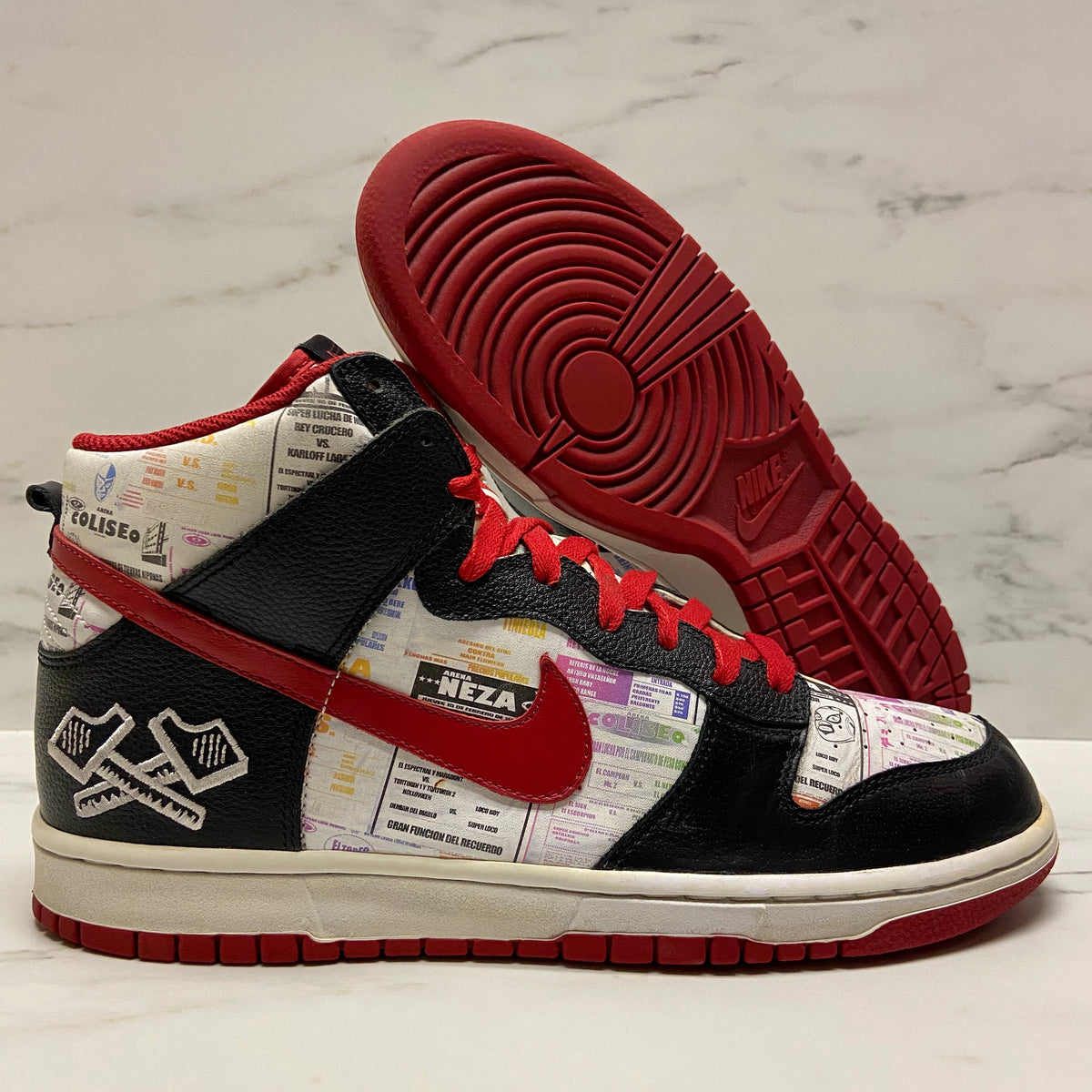 nike dunk high lucha libre