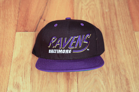 Retro Baltimore Ravens Vintage Snapback Hat