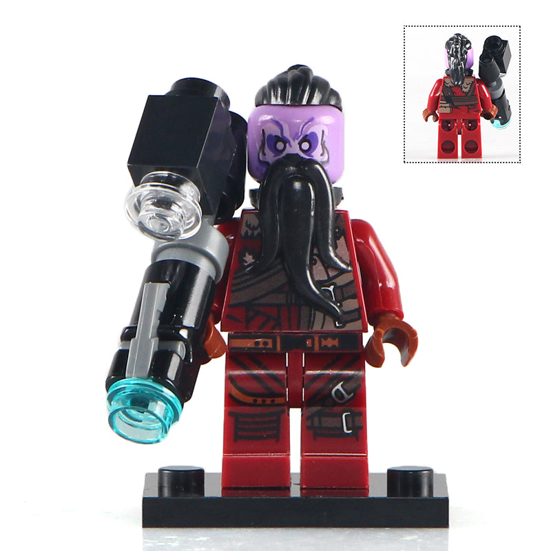 der ovre tunge kande Taserface Custom Marvel Superhero Minifigure Guardians of the Galaxy –  Minifigure Bricks