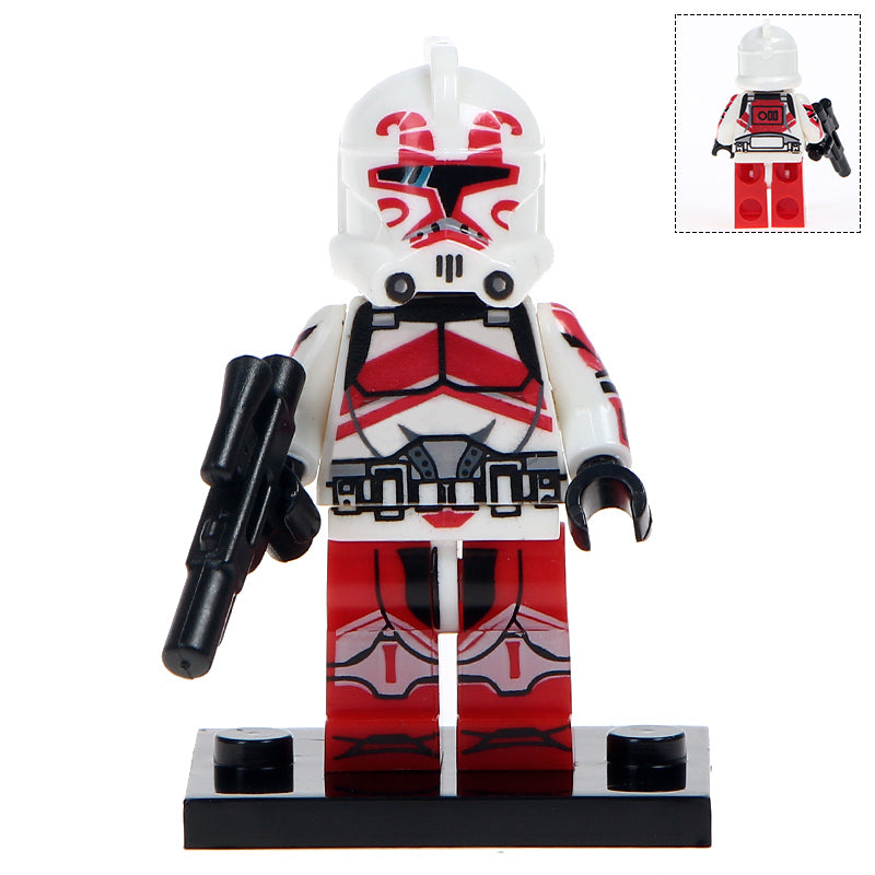 Clone Trooper with Red Detail custom 