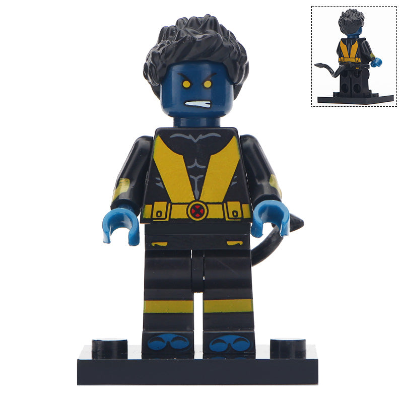 Nightcrawler Marvel Superhero Minifigure – Minifigure Bricks