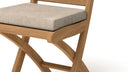 Ripon Teak Folding Dining Chair - Chic Teak® | Luxury Teak Furniture