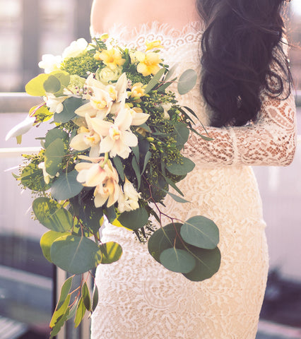 Wedding Orchid Arrangement, House of Fiori, Red Deer Florist