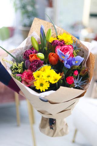 Hand Tied Bouquet Red Deer Florist Mothers Day