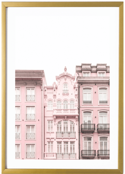 Affordable pastel pink art prints