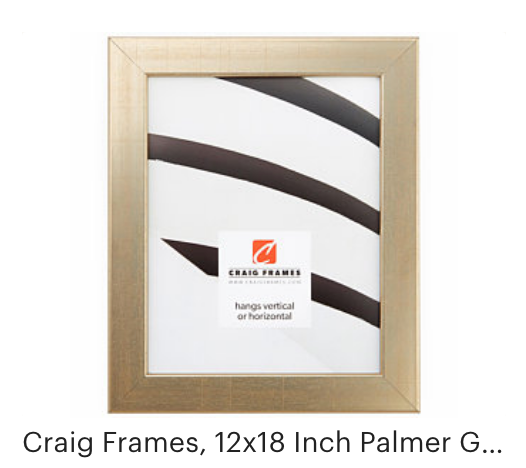12x18 Gold Frame