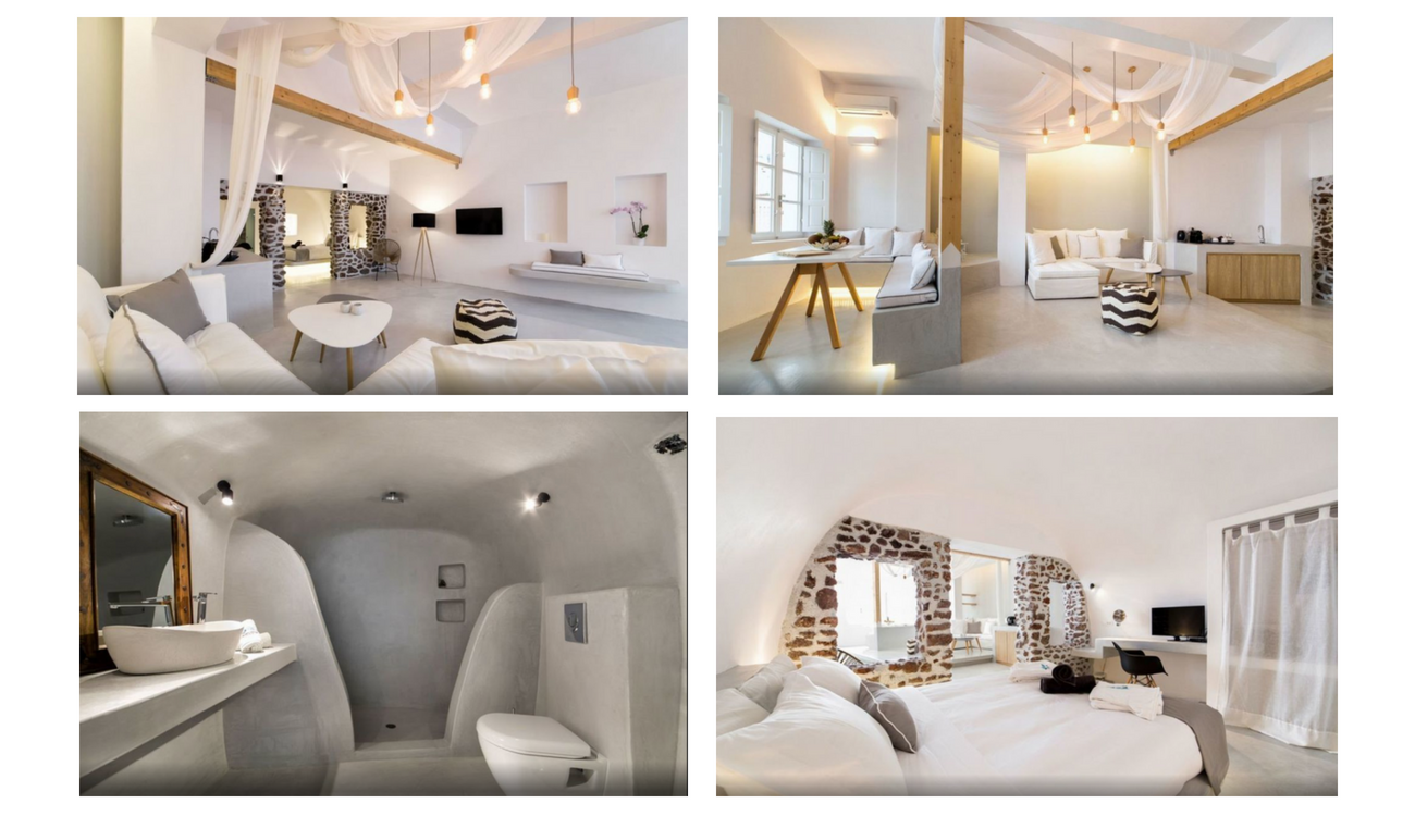 affordable luxury santorini hotel