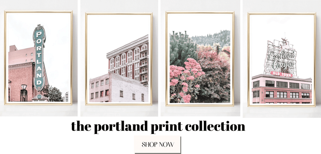portland photography prints pastel pink
