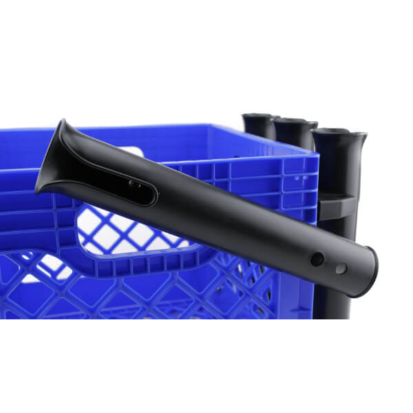 Build A Crate Rod Holder | Single | Eddy Gear Kayaks | Recreational and Fishing Kayaking Build A Crate Rod Holder | Eddy-Gear.com