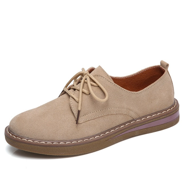 womens suede oxford shoes