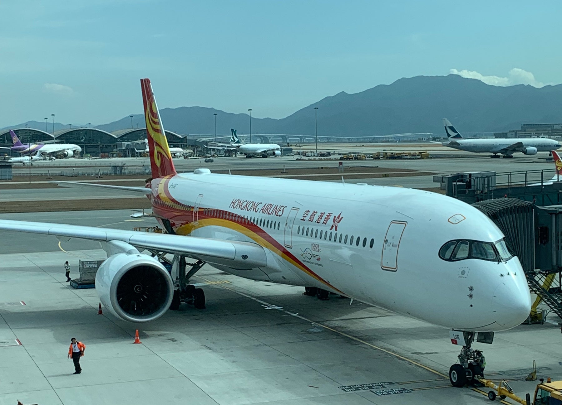 Hong Kong Airlines - Happier Times a Year Ago - Use those Fortune Wings Club Miles