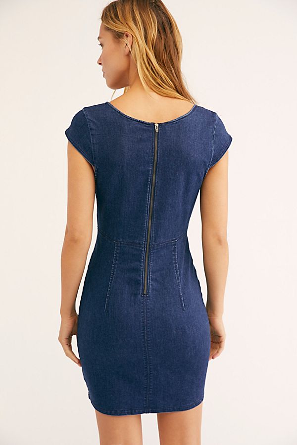Lia Denim Mini Dress