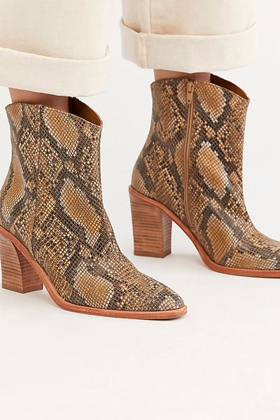 free people snakeskin boots