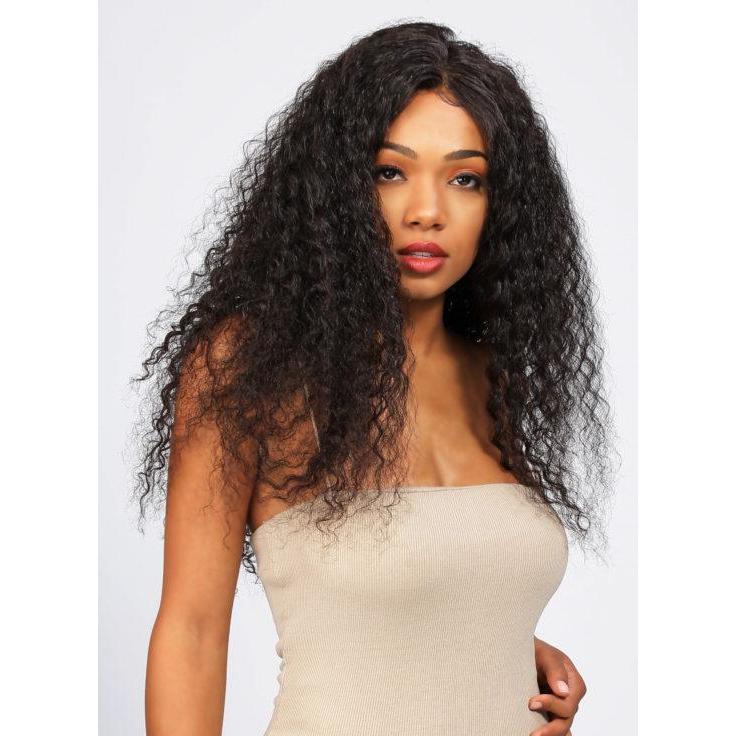 bohemian curl lace front wigs