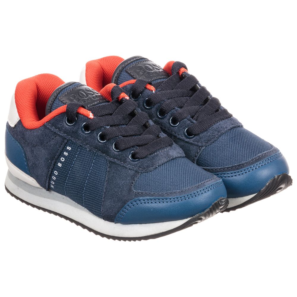 boys leather trainers