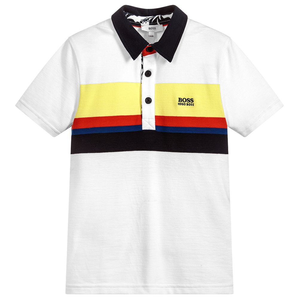 boss pique polo shirt