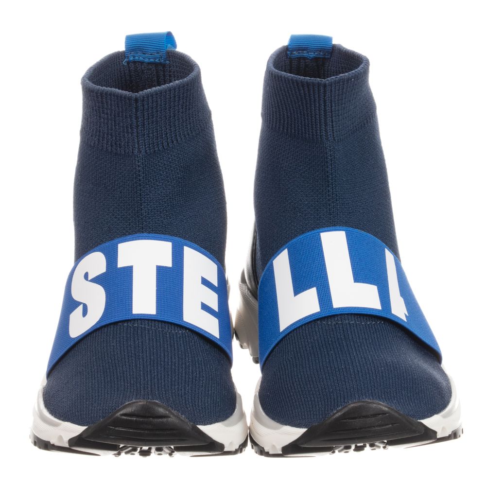 Stella McCartney Kids Boys Blue Sock 