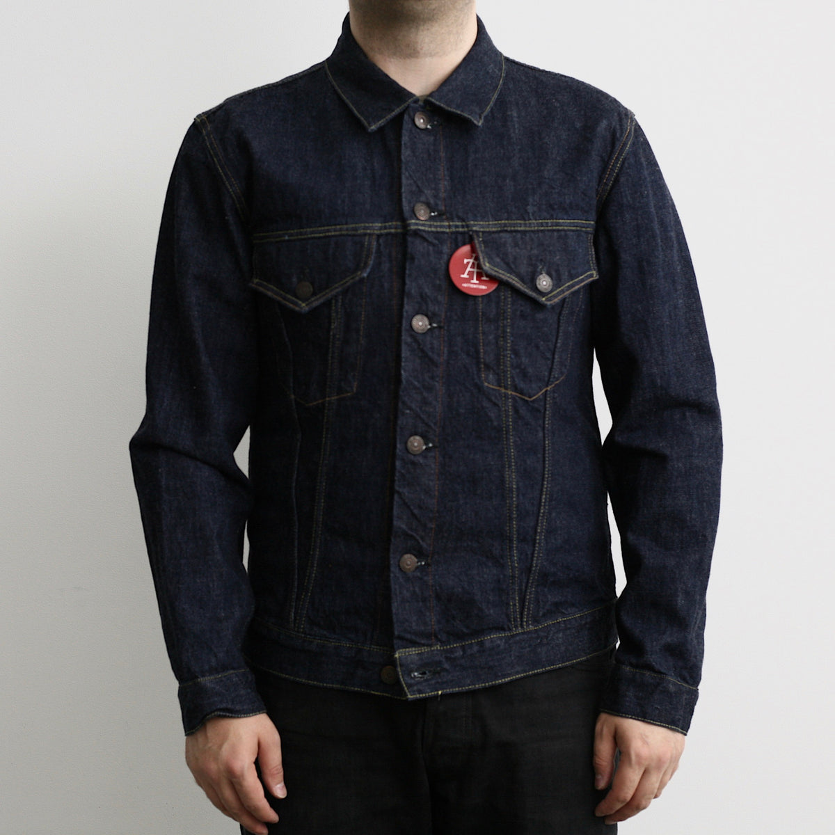 FULLCOUNT 2101 - Type 3 Selvedge Denim Jacket - 13.7oz at TEMPO SF