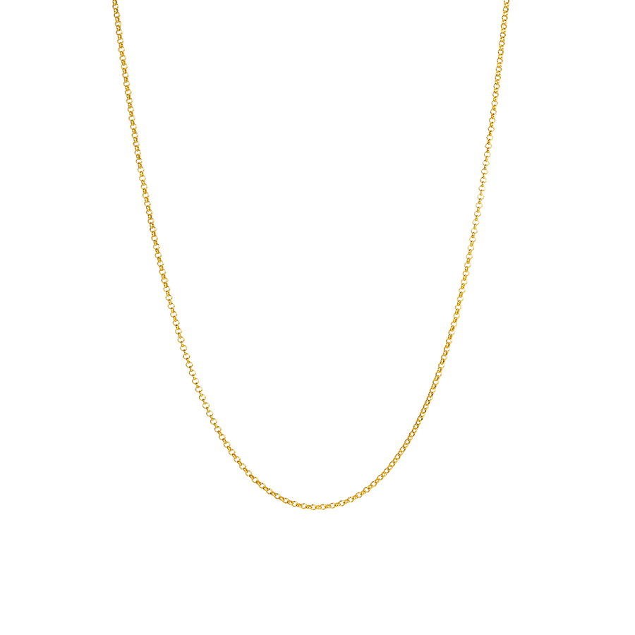 ROLO GOLD CHAIN_Chain Necklace_1_ALEYOLE JEWELRY