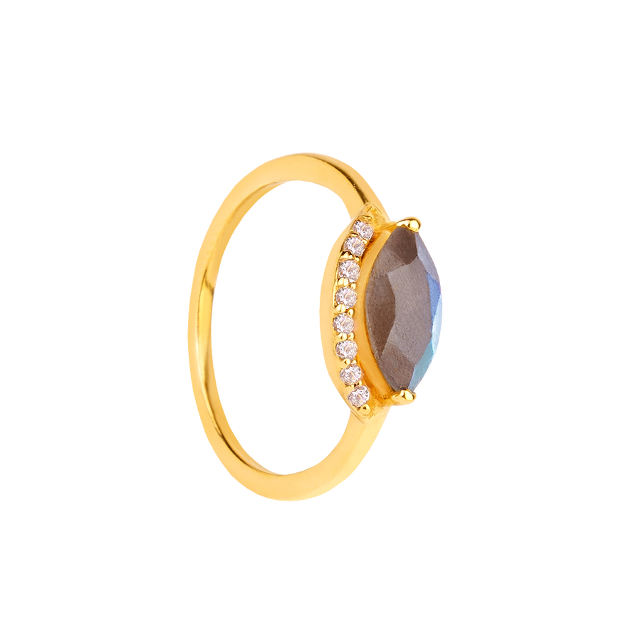 NEBULA GOLD RING_Stackable Ring_1_ALEYOLE JEWELRY