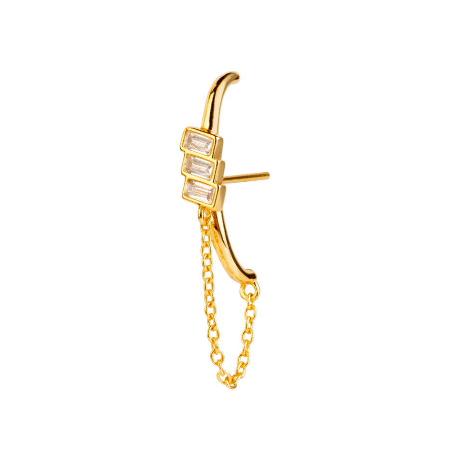 CHARLIZE GOLD HOOK_Hook Earrings_1_ALEYOLE JEWELRY